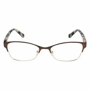 Marchon NYC M SURREY Eyeglasses 212 Brown Gold 53mm